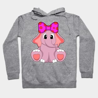 Elephant with Ribbon Hoodie